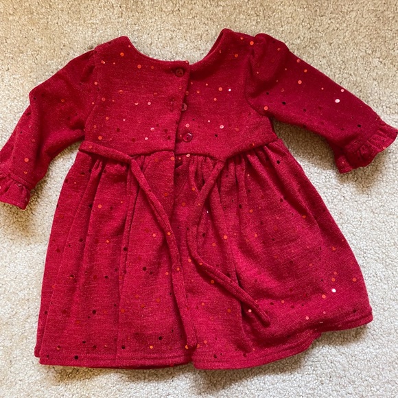 YOUNGLAND BABY Red Dress - 18 Months - Picture 4 of 4